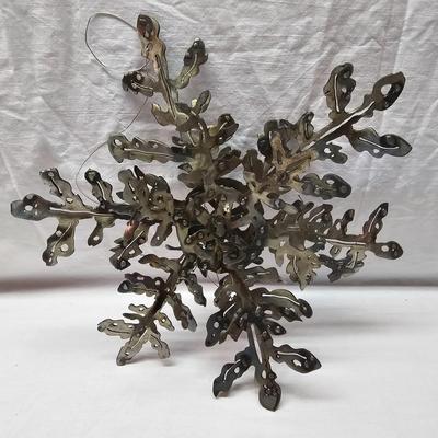 Three Decorative Metal Snowflakes (BS-JS)