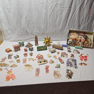 Paper Christmas Ornaments & Tags (BS-JS)