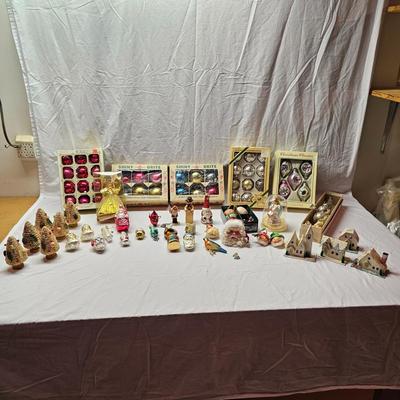 Vintage Shiny Brite Ornaments & More (BS-JS)