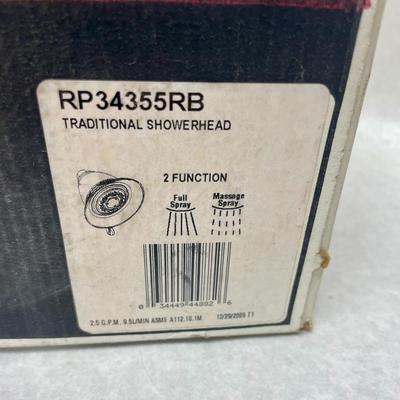 Delta Shower Head Rubbed Bronze Color NIB