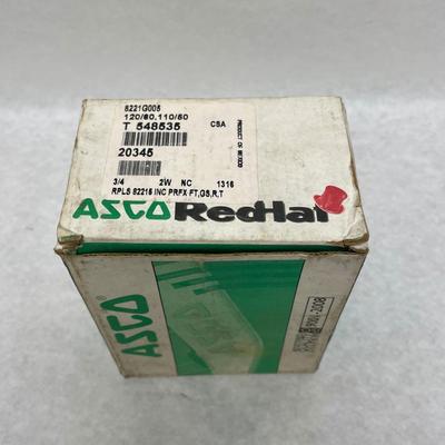 ASCO Series 8210 2-Way Solenoid Valve 8210G009 Red Hat NIB