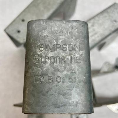 Galvanized Strong Tie Joist Hanger Lot