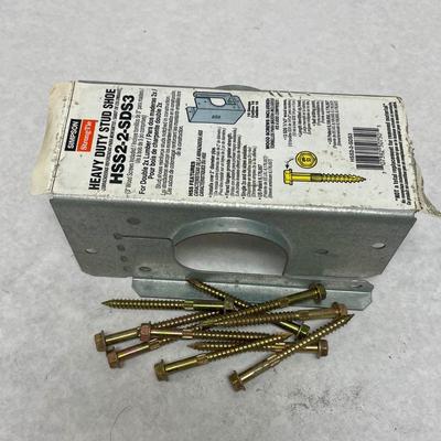 Lot of 9 Simpson Heavy Duty Stud Shoes HSS2-2-SDS3 - New In Packages