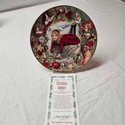 Victorian Christmas Memories Plates & Stands (BS-JS)