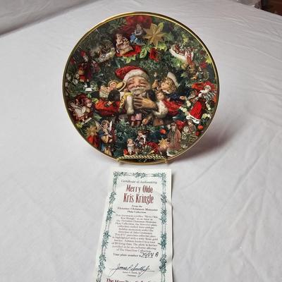 Victorian Christmas Memories Plates & Stands (BS-JS)