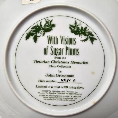 Victorian Christmas Memories Plates & Stands (BS-JS)
