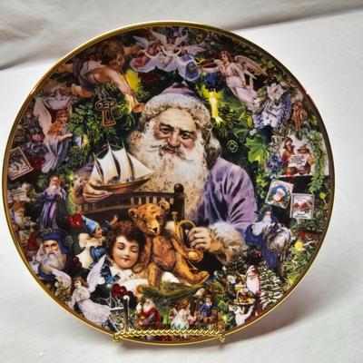 Victorian Christmas Memories Plates & Stands (BS-JS)