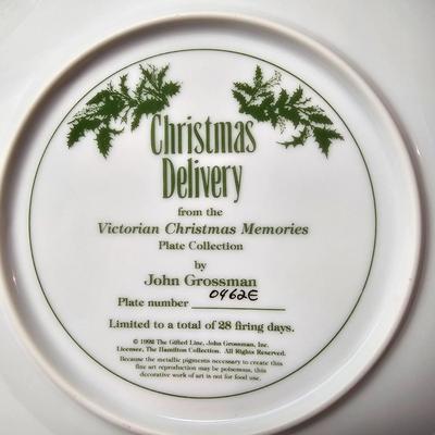 Victorian Christmas Memories Plates & Stands (BS-JS)