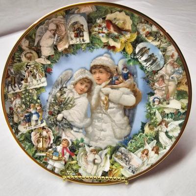 Victorian Christmas Memories Plates & Stands (BS-JS)