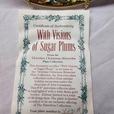 Victorian Christmas Memories Plates & Stands (BS-JS)