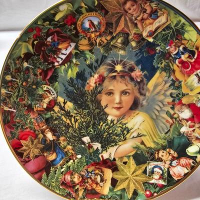 Victorian Christmas Memories Plates & Stands (BS-JS)
