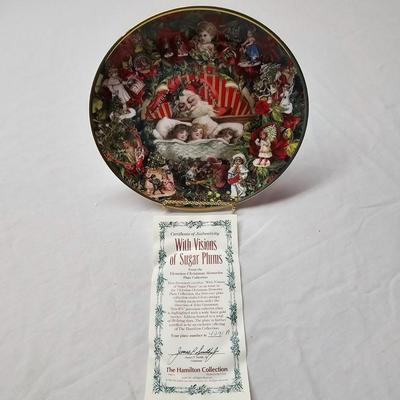 Victorian Christmas Memories Plates & Stands (BS-JS)