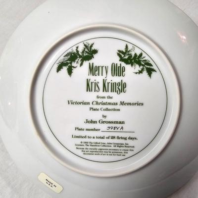 Victorian Christmas Memories Plates & Stands (BS-JS)