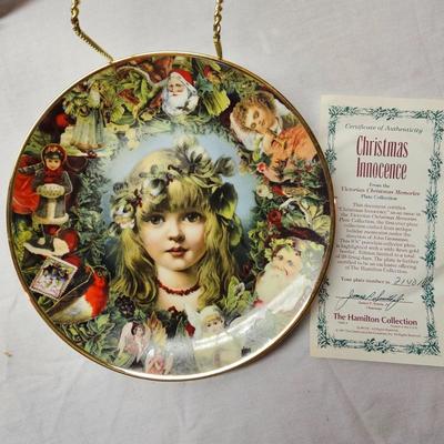 Victorian Christmas Memories Plates & Stands (BS-JS)