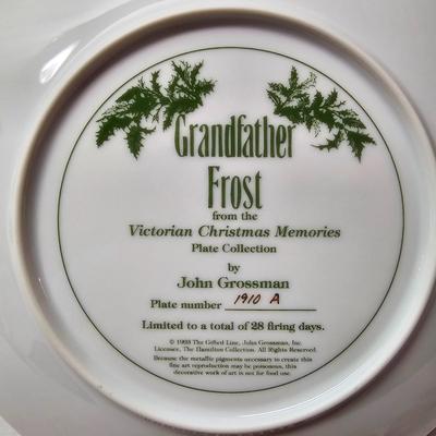 Victorian Christmas Memories Plates & Stands (BS-JS)