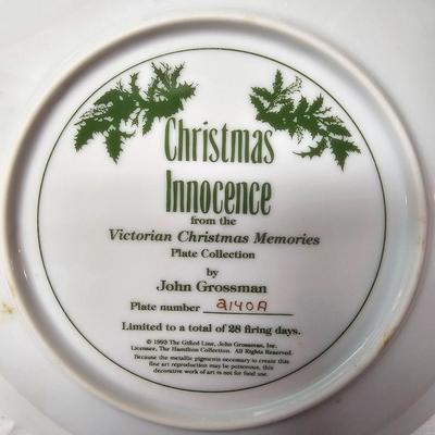 Victorian Christmas Memories Plates & Stands (BS-JS)