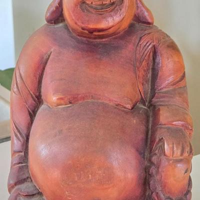 Carved Wood Buddha