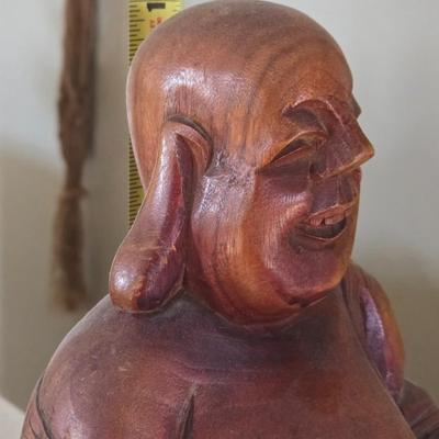 Carved Wood Buddha