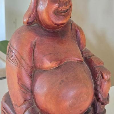 Carved Wood Buddha