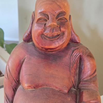 Carved Wood Buddha