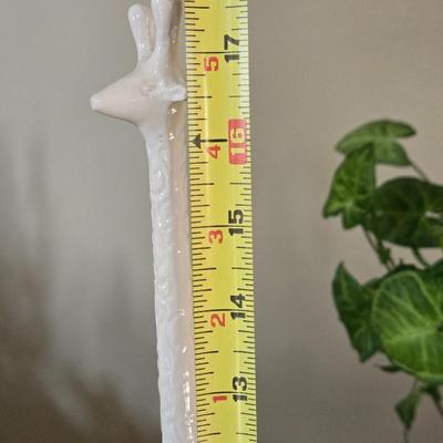 Tall, Long Neck Ceramic Giraffe