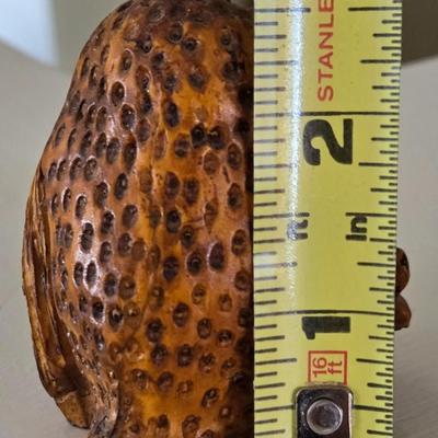 Carved Wood Owl