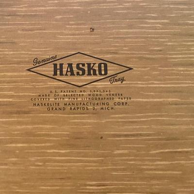 Vintage Hasko Lap Trays