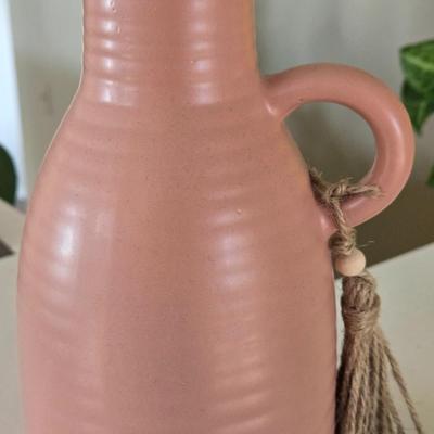 Pink Ceramic Vessel