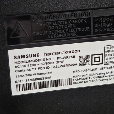 Samsung Harman Kardon model: PS-WR75B