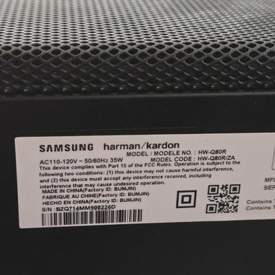Samsung Harman Kardon model: PS-WR75B