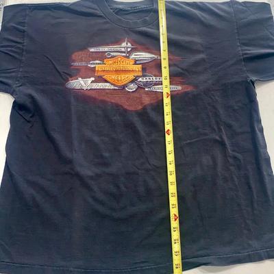 1995 Harley-Davidson Single Stitch Long Sleeve Tee Shirt - Moore, OK