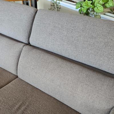 Gray Electric Reclining Couch