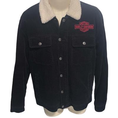 Harley-Davidson Lined Corduroy Jacket - XL