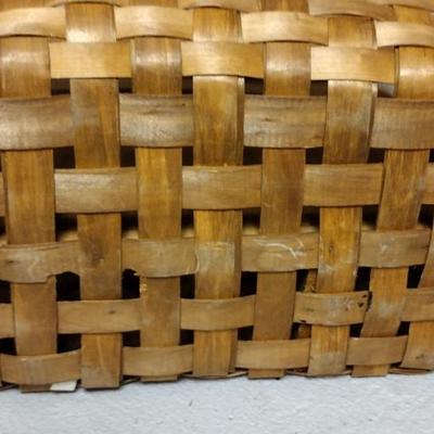 Vintage Wicker magazine holder, silverware basket and plated S & P