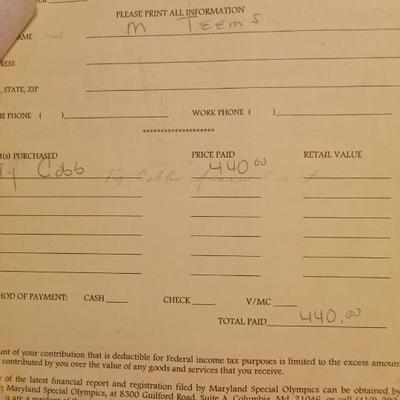 Rare Ty Cobb cut Signature with Photo