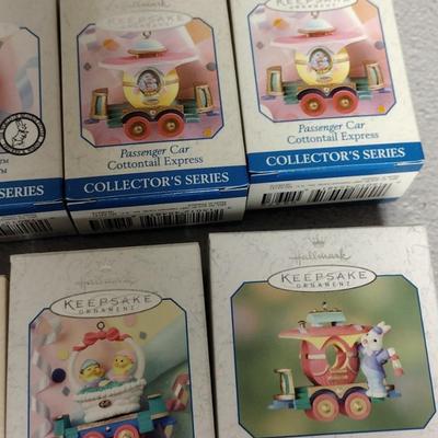 NIB Hallmark Easter Ornament lot