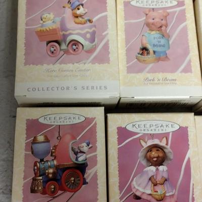 NIB Hallmark Easter Ornament lot
