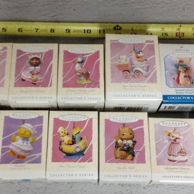 NIB Hallmark Easter Ornament lot