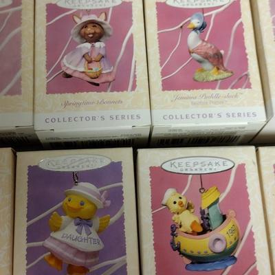 NIB Hallmark Easter Ornament lot