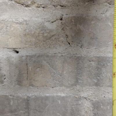 Large concrete lamp