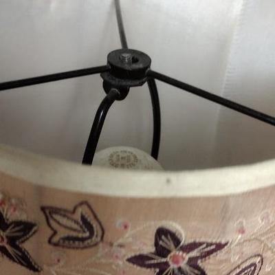 2 Pinkish Lamps