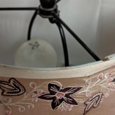 2 Pinkish Lamps