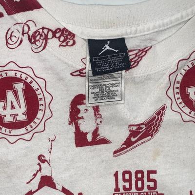 Nike Michael Jordan/Air Jordan 1985 Flight Club Tee Shirt - Size L