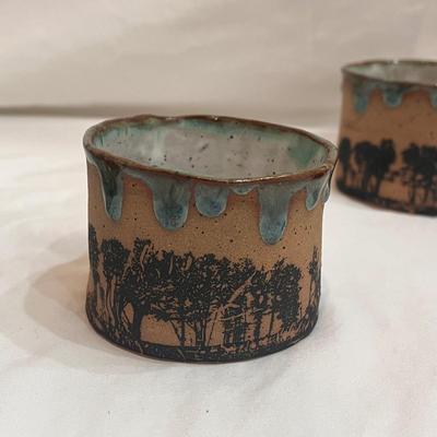 Six Handmade Ceramic Cups (MB-DZ)