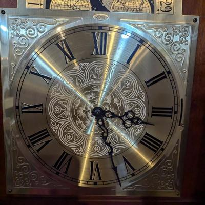 Ridgeway Grandfather Clock With Key