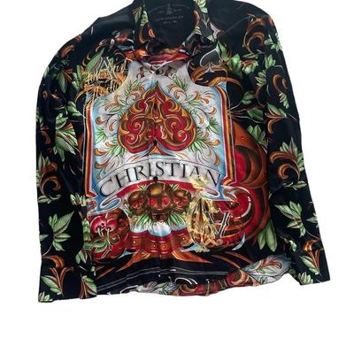 Christian Audigier Button Down Shirt - Size L