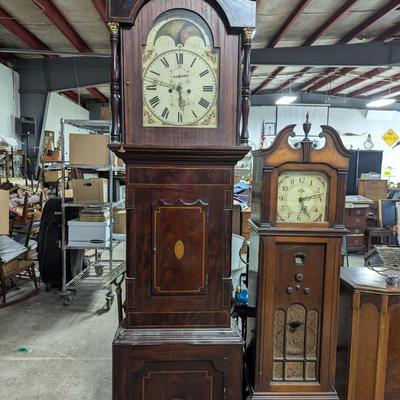 Antique 8 Foot Grandfather Clock