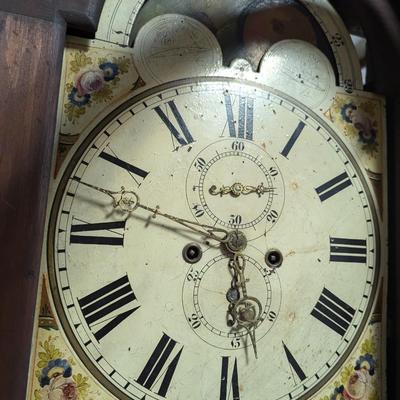 Antique 8 Foot Grandfather Clock
