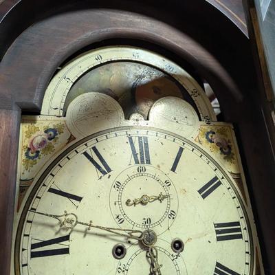 Antique 8 Foot Grandfather Clock