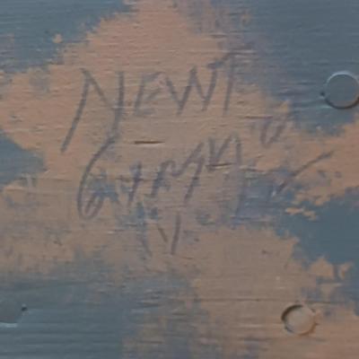 Newt Gingrich Signed Birdhouse